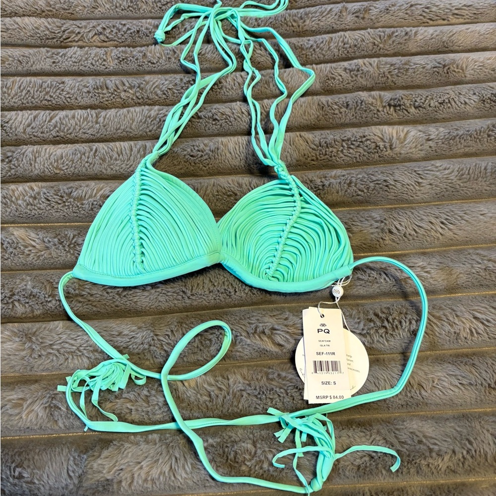 PilyQ PQ Swim Isla Seafoam size S NWT - Picture 6 of 7